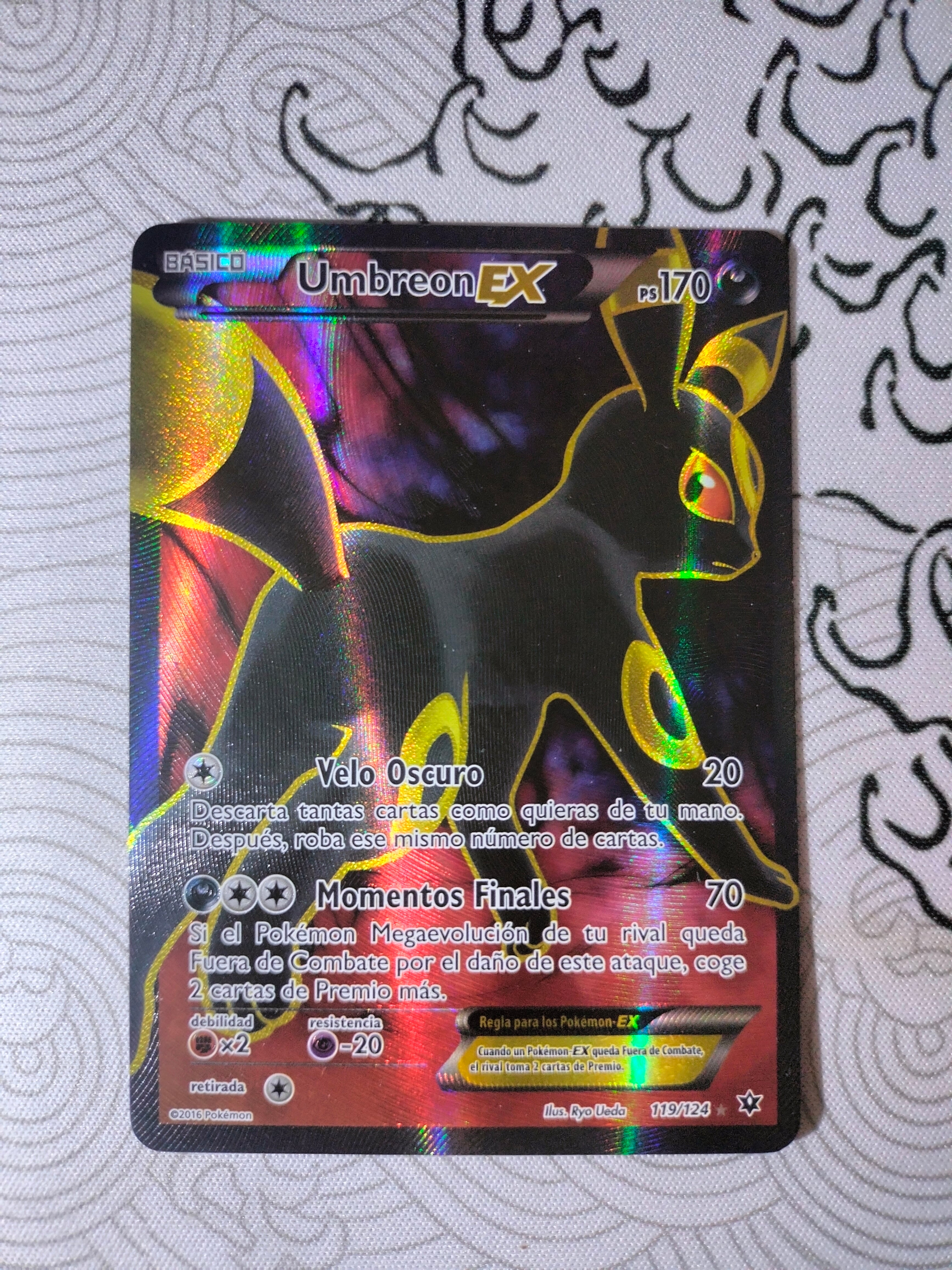 Umbreon EX (Full Art) - XY - Fates Collide Español – Ozen Paradise SpA