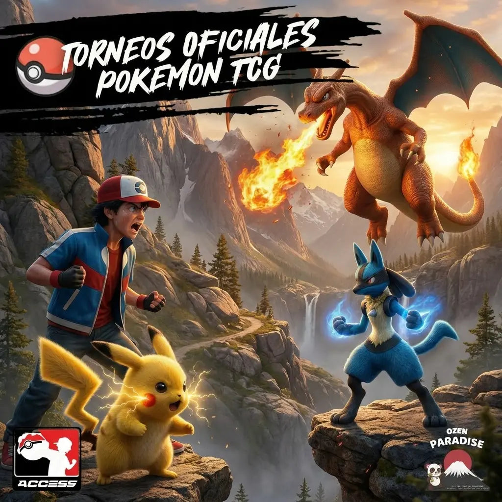 Torneos Oficiales Play! Pokémon Access TCG | Ozen Paradise en Valparaíso