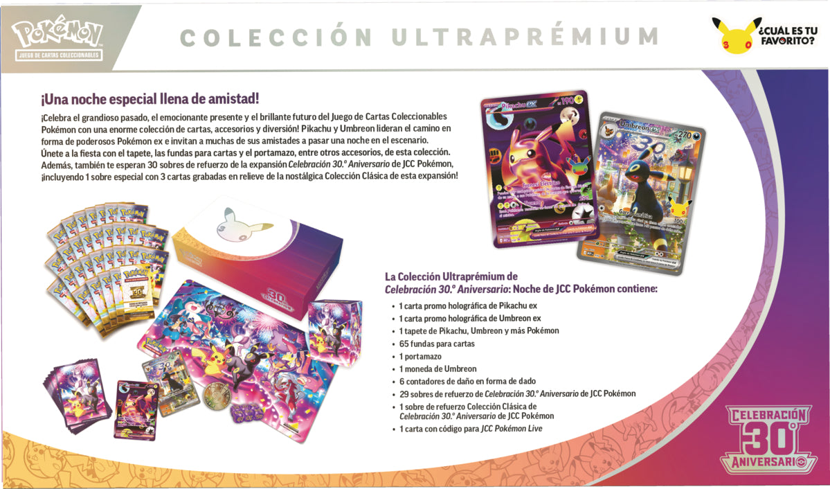 POKEMON TCG 30TH CELEBRATION - ULTRA PREMIUM COLLECTION ENGLISH