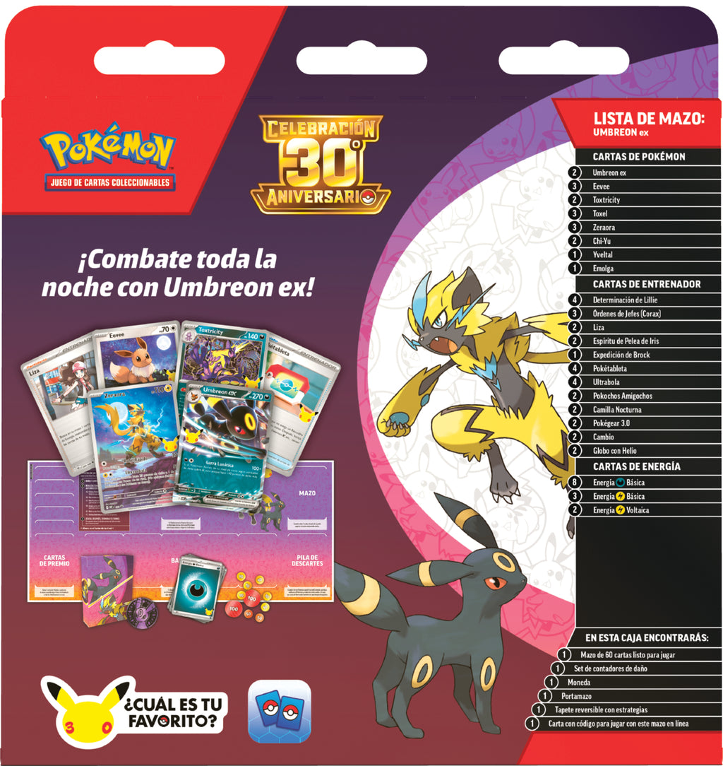 POKEMON TCG 30TH CELEBRATION - BATTLE DECK ENGLISH