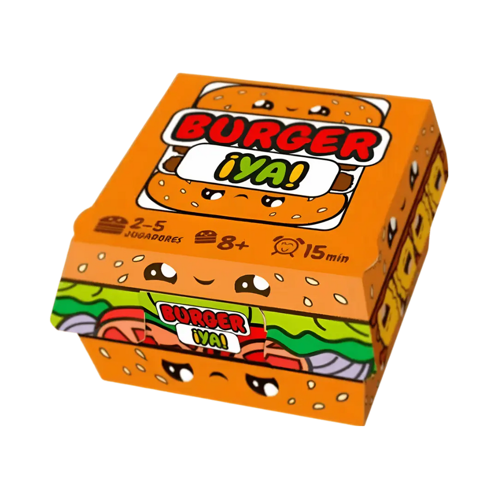 Burger ¡ya! - Juego de Mesa de Rapidez y Destreza Visual