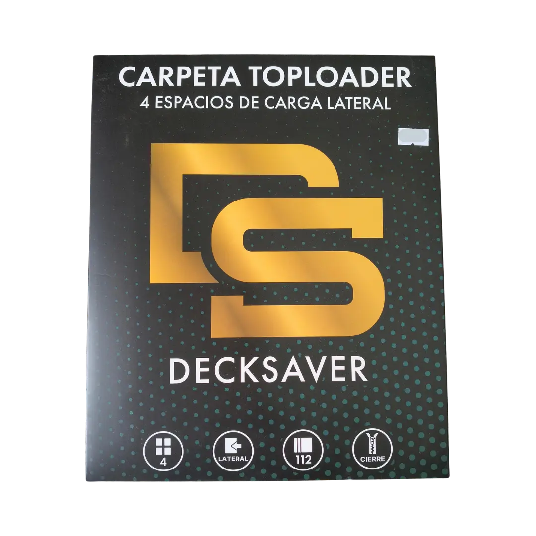 Carpeta TCG Toploader 2x2 | Binder 112 cartas - Decksaver Ecocuero