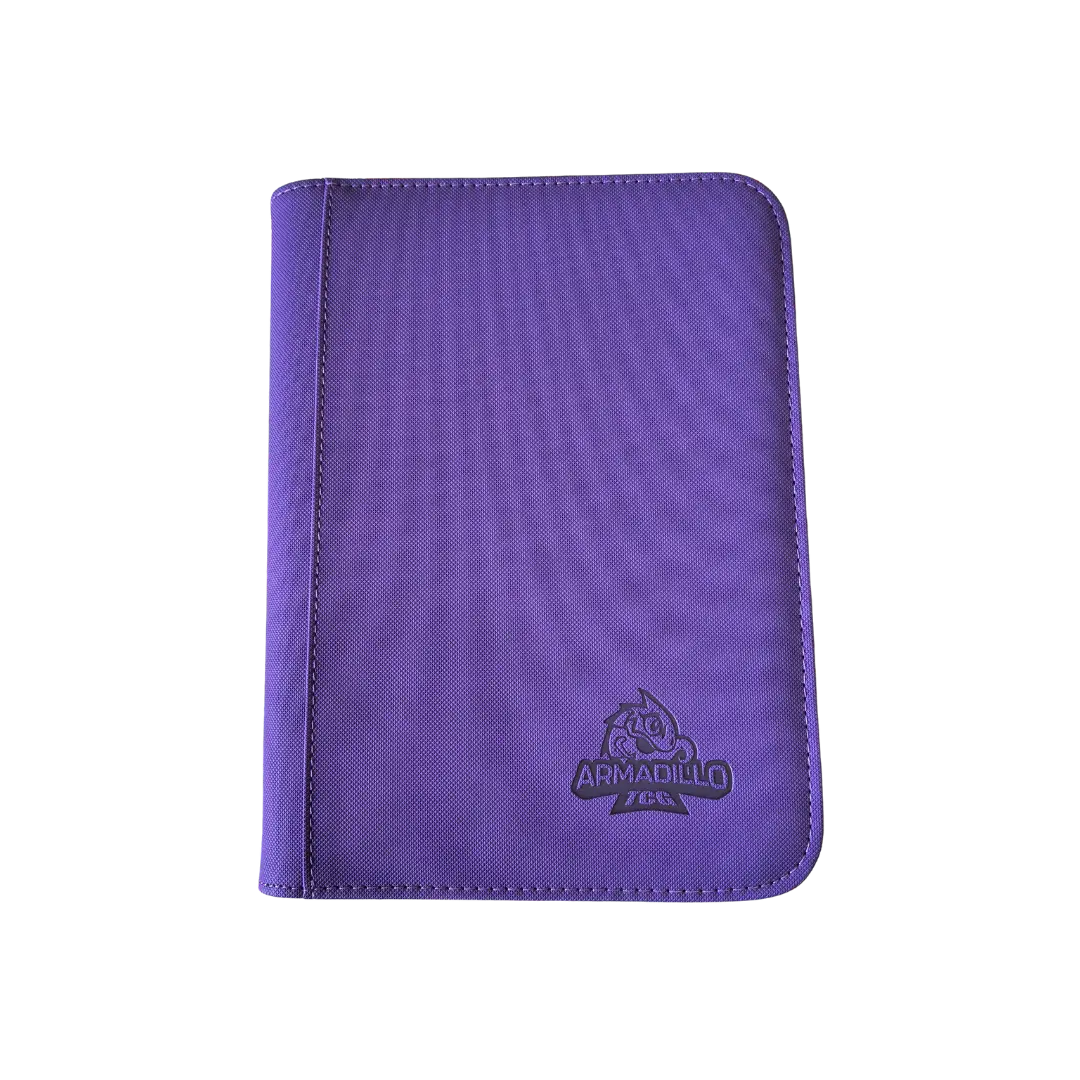 Carpeta TCG 2x2 | Binder 160 cartas Ecocuero con cierre