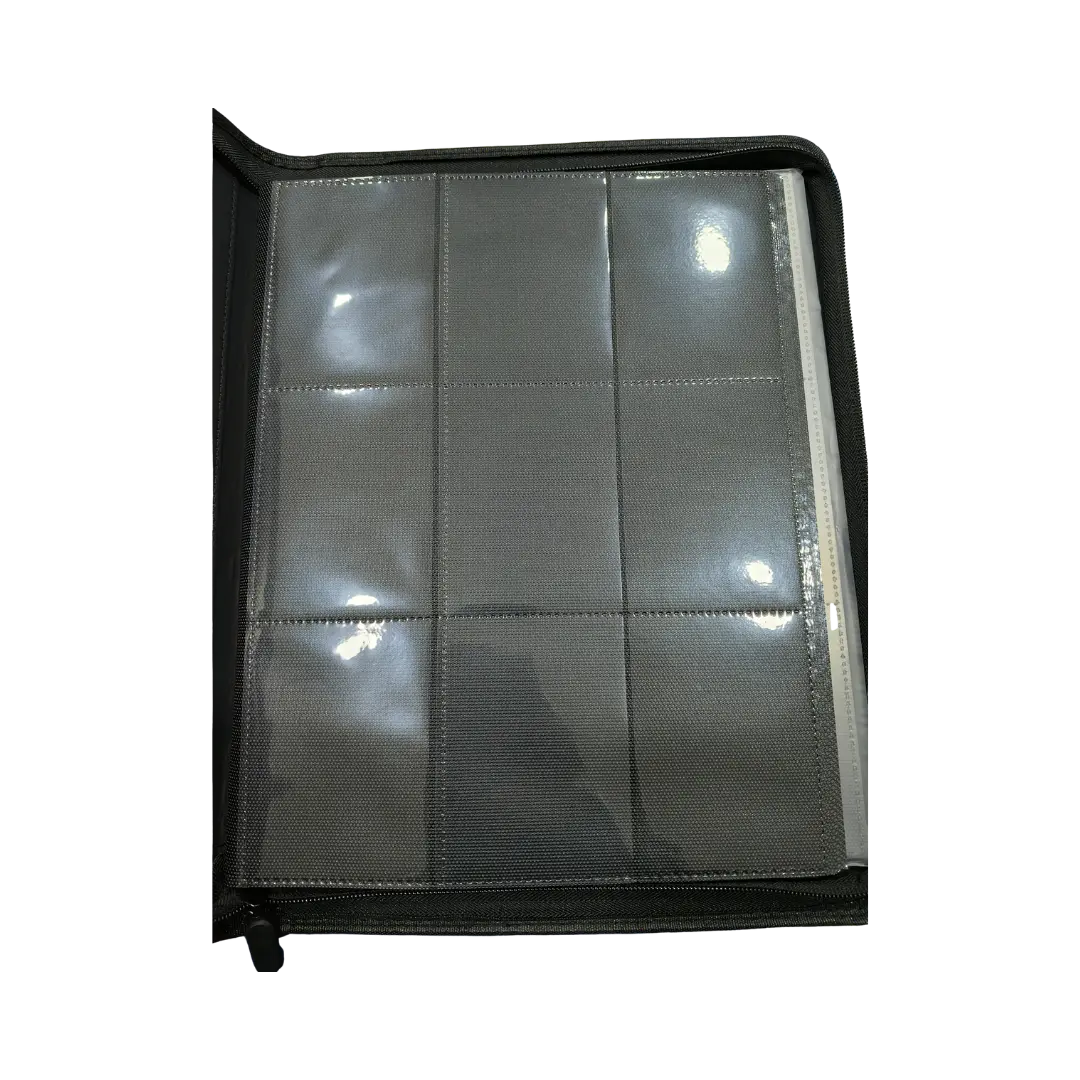 Carpeta TCG 3x3 | Binder 360 cartas Ecocuero con cierre