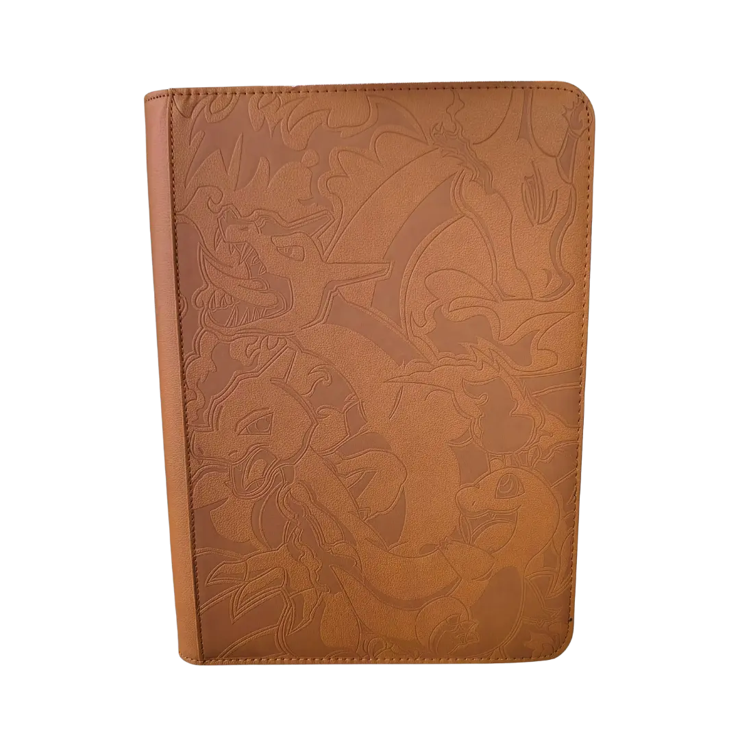 Carpeta charizard ecocuero 1