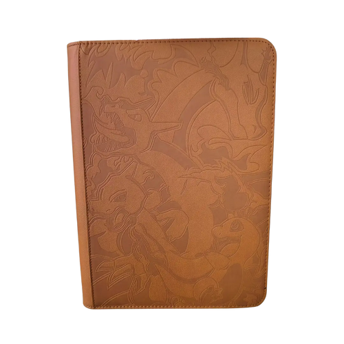 Carpeta charizard ecocuero 1
