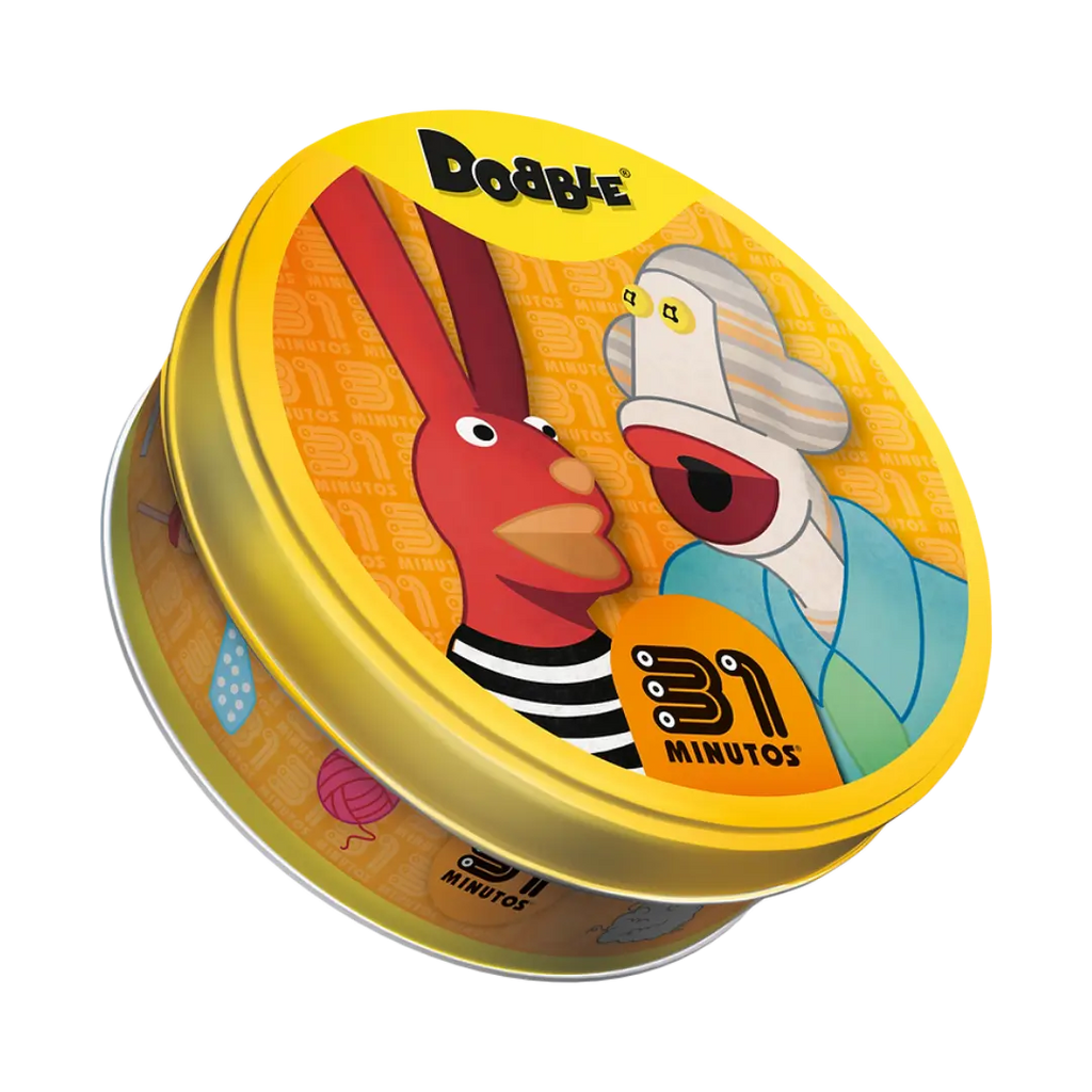 Dobble 31 Minutos – Juego de Cartas y Reflejos para Niños