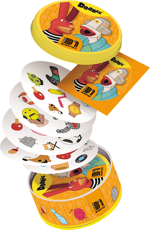 Dobble 31 Minutos – Juego de cartas - Ozen Paradise TCG