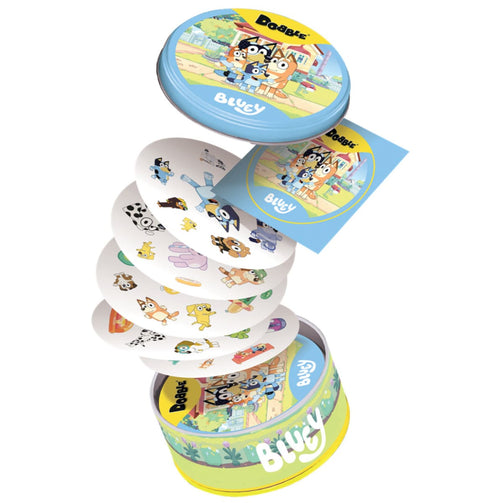 Dobble bluey juego cartas