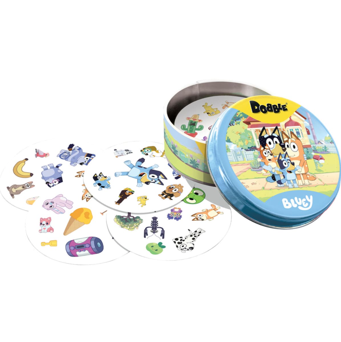 Dobble bluey juego cartas