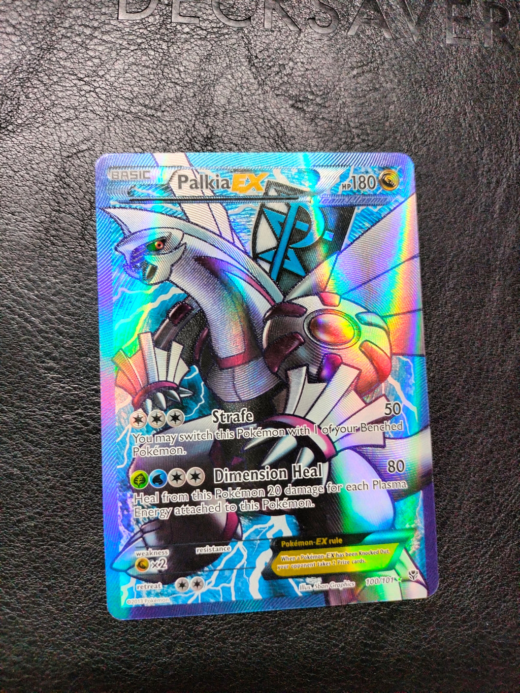 Palkia EX (Team Plasma) (100 Full Art) - Plasma Blast (PLB)