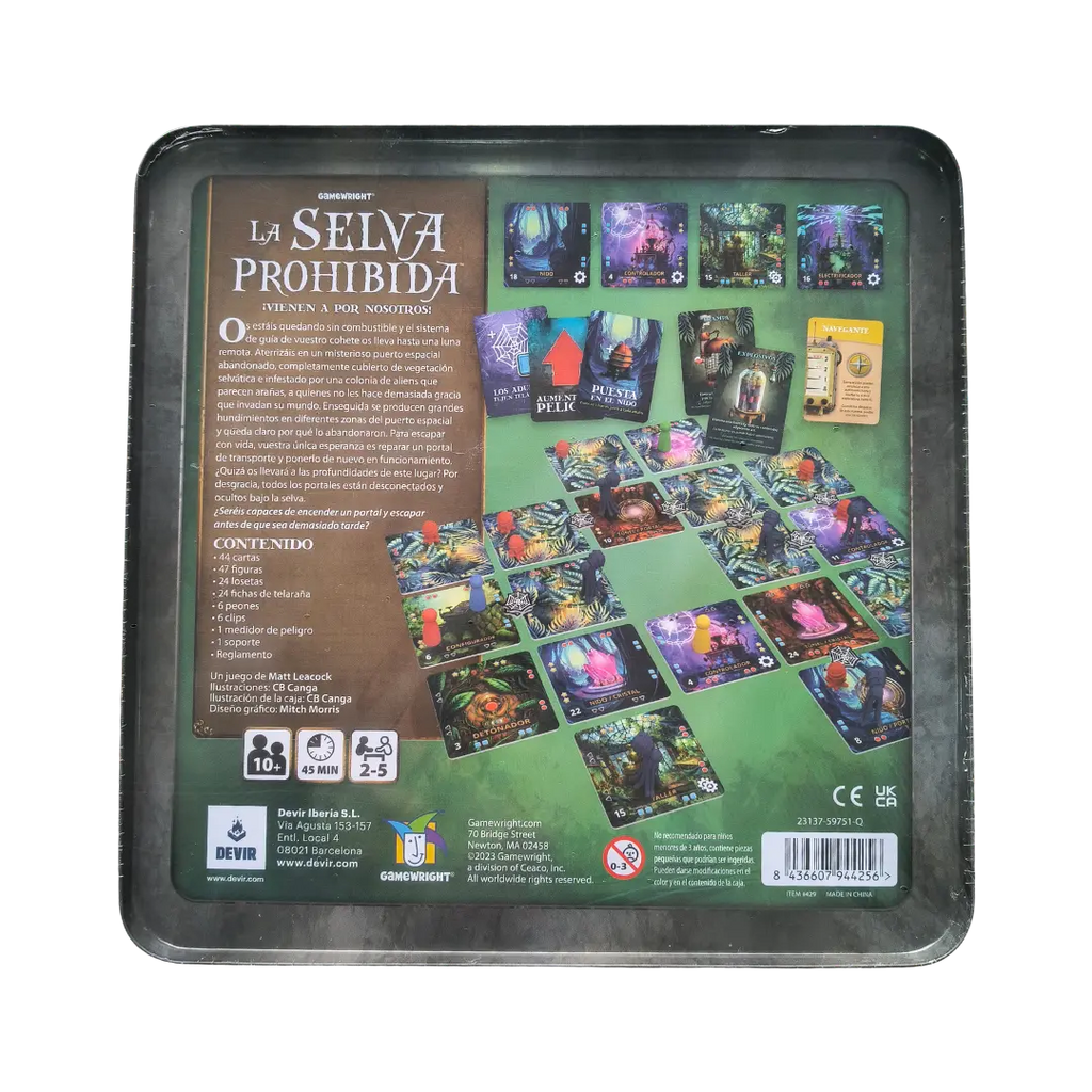 La Selva Prohibida – Juego de Mesa Cooperativo