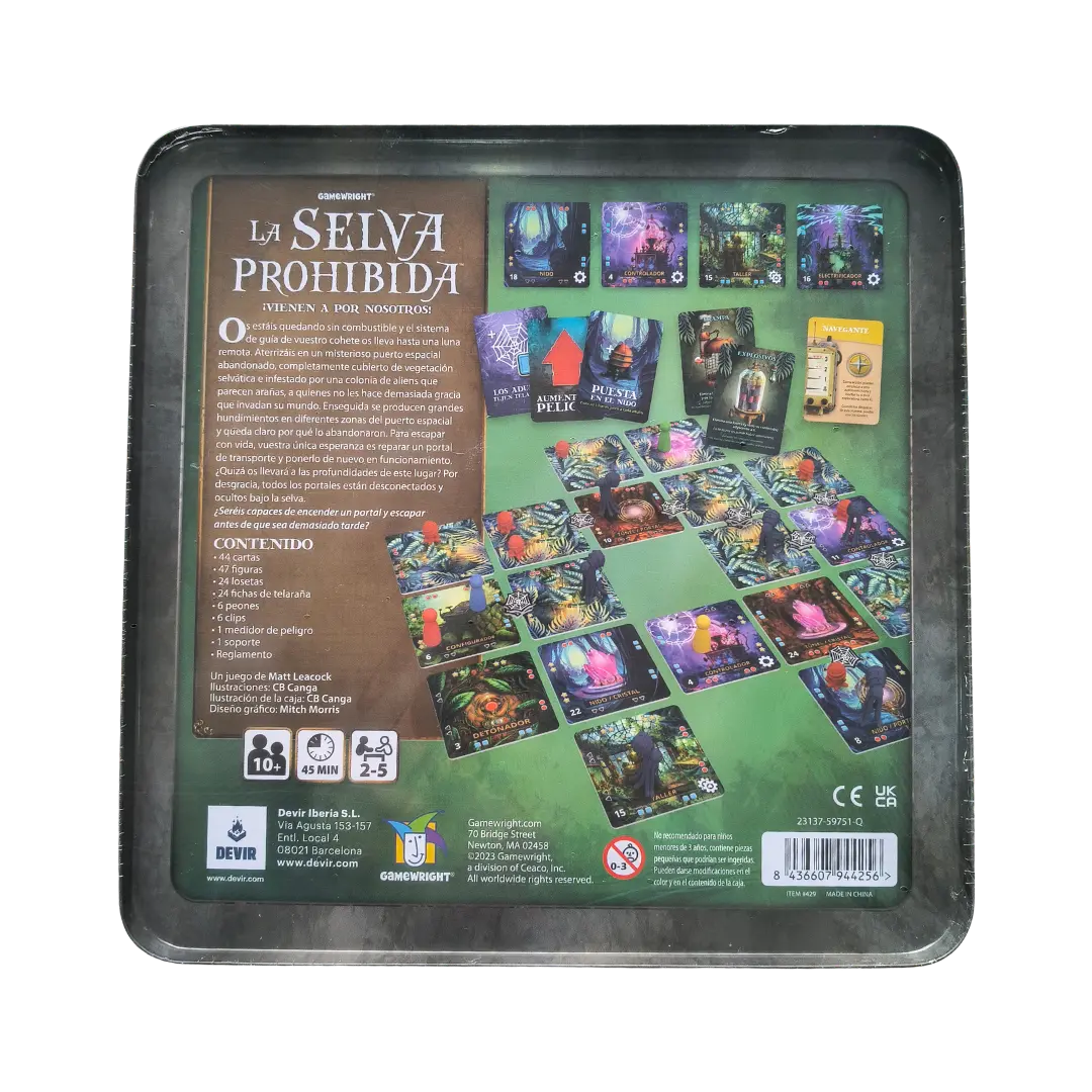 La Selva Prohibida – Juego de Mesa Cooperativo