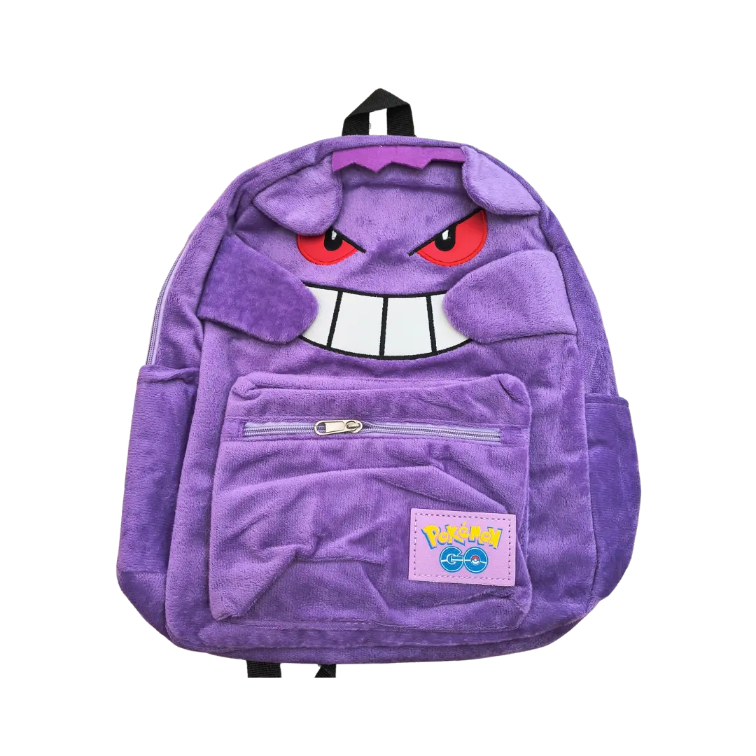 Mochila Pokémon Gengar - Para niños, Peludo