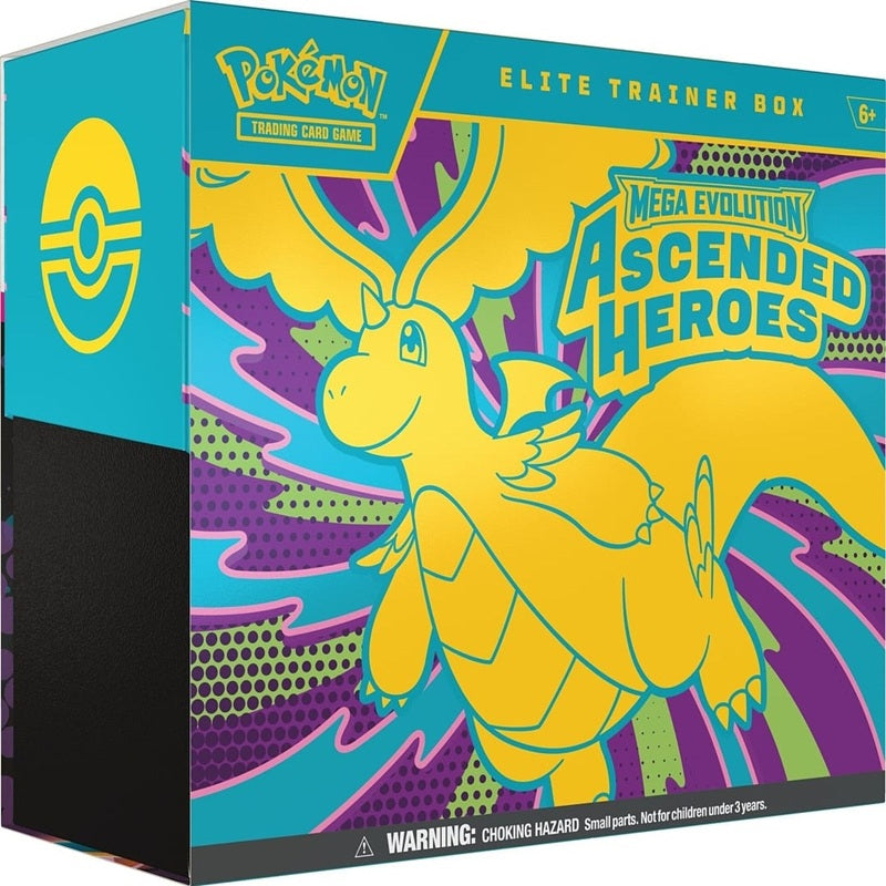 Pokémon TCG - Mega Evolution Ascended Heroes - Elite Trainer Box (ETB)