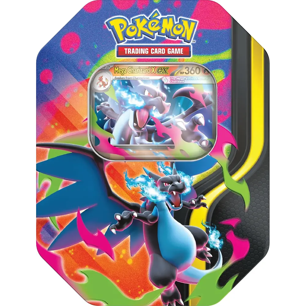 Pokémon TCG - Mega Charizard X ex Tin