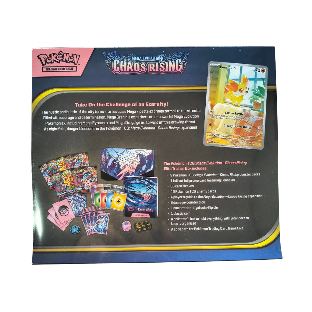 Chaos Rising ETB www.ozenparadisetcg.cl