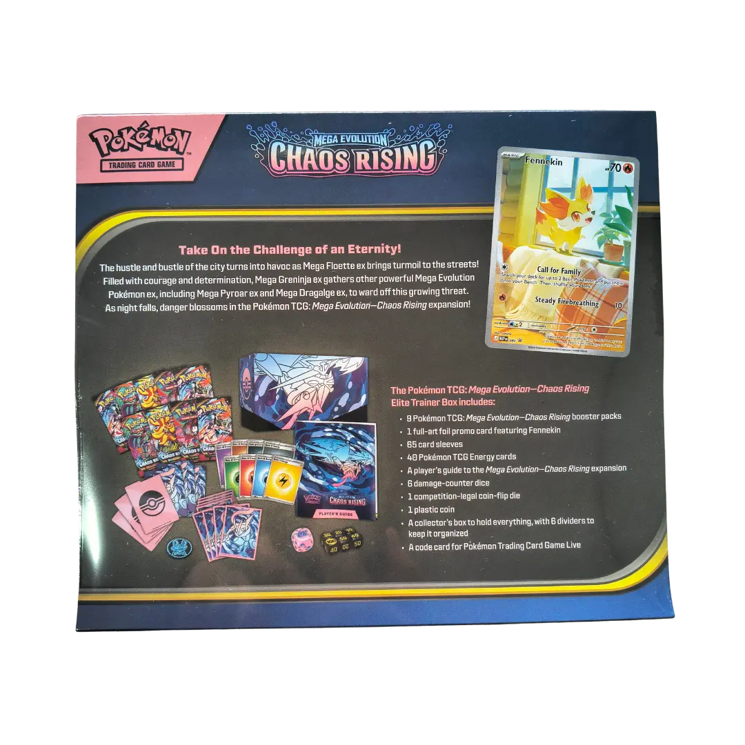 Chaos Rising ETB www.ozenparadisetcg.cl