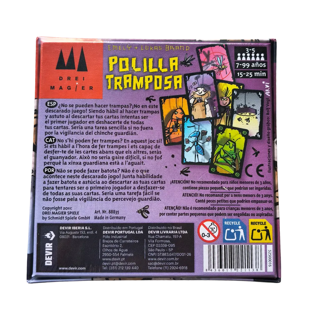 Polilla tramposa www.ozenparadisetcg.cl