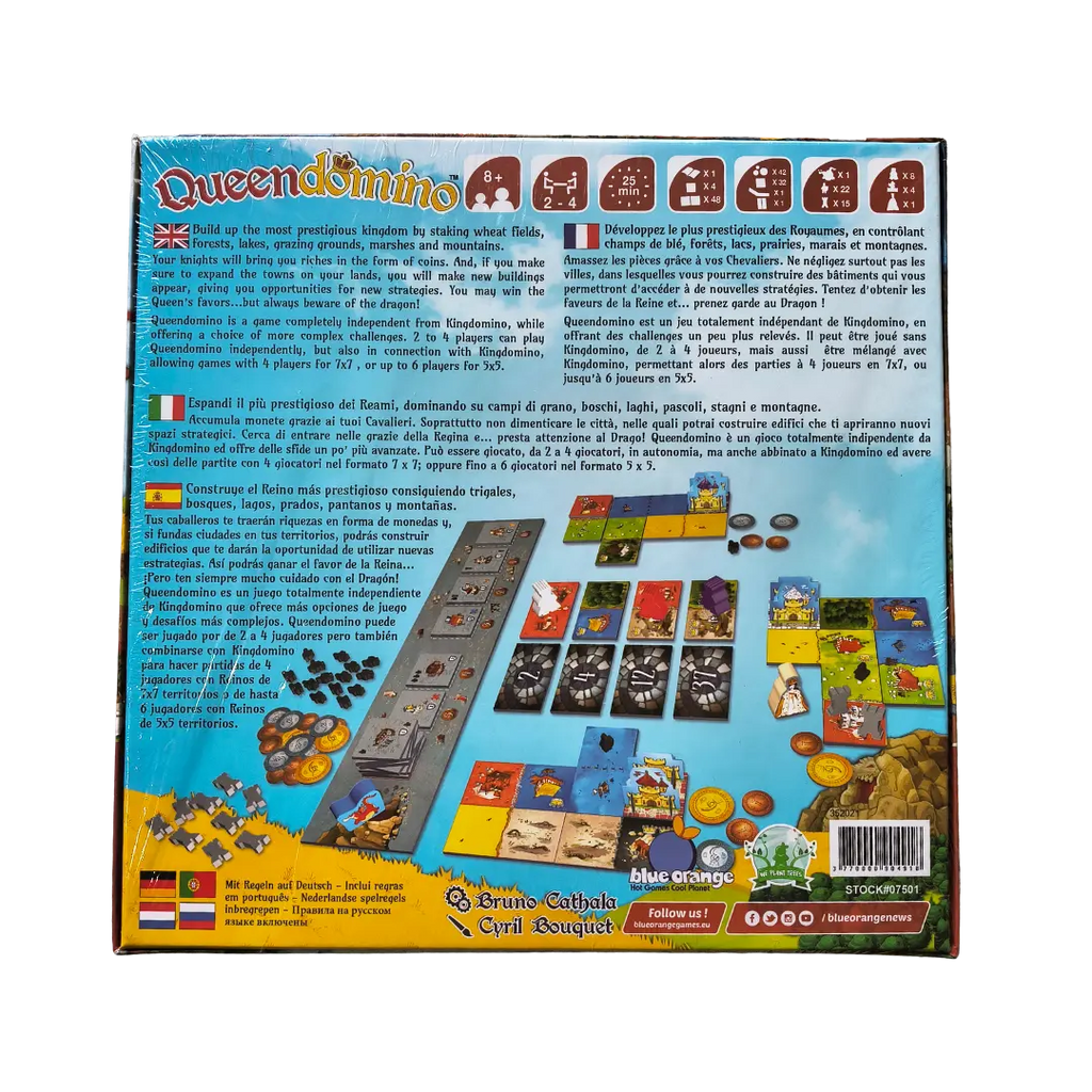 Queendomino – Juego de Mesa