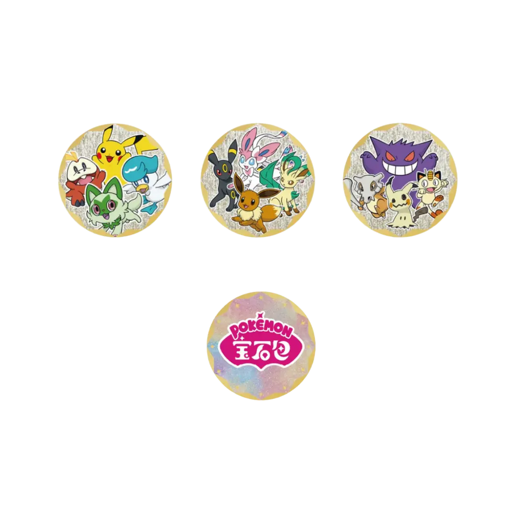 Sobre - Pokémon Gem Pack Badge Vol 1