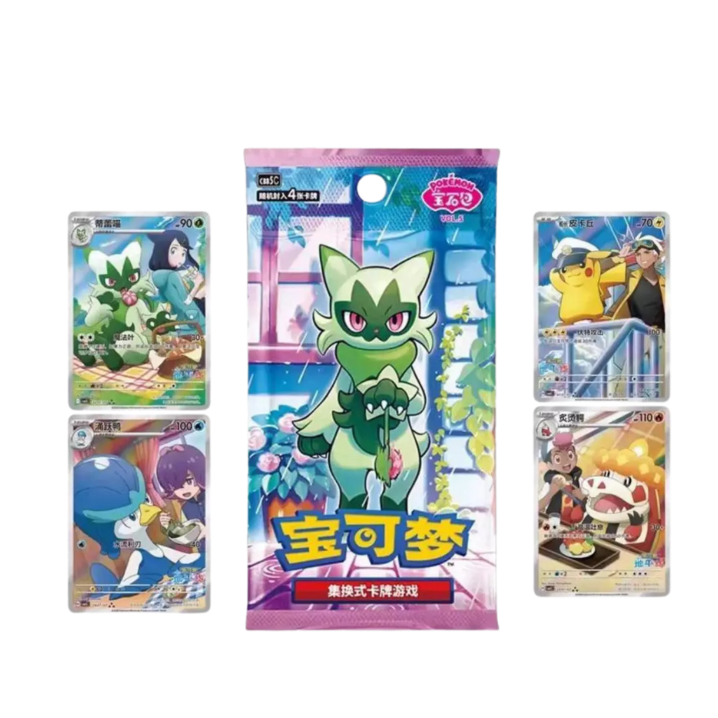 Sobre pokémon gem pack 5 www.ozenparadisetcg.cl