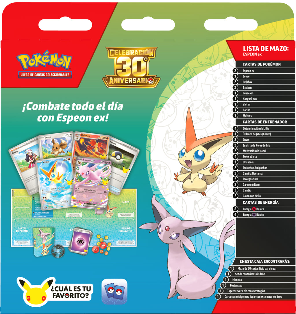 POKEMON TCG 30TH CELEBRATION - BATTLE DECK ENGLISH
