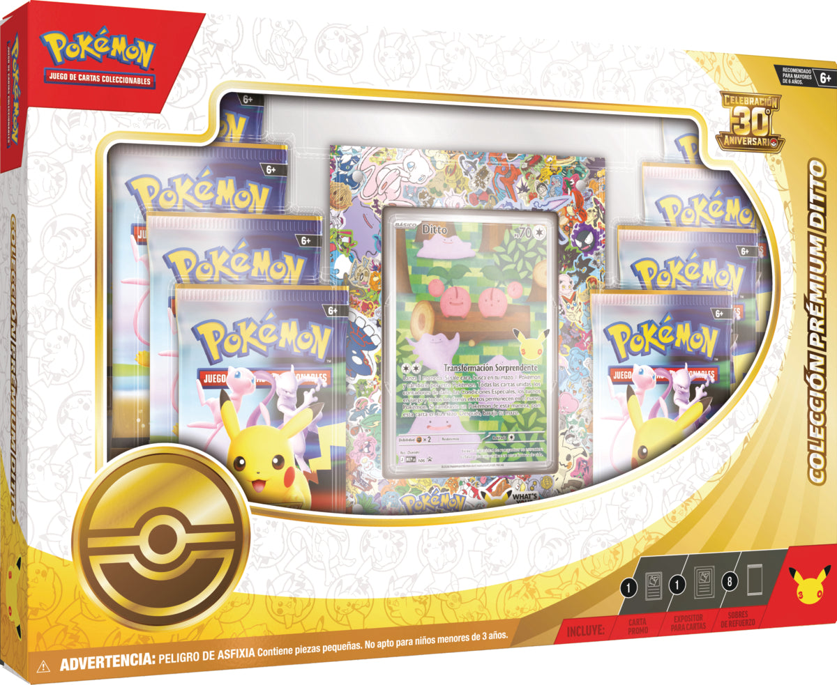 Colección Prémium Ditto de Celebración 30.º Aniversario de JCC Pokémon