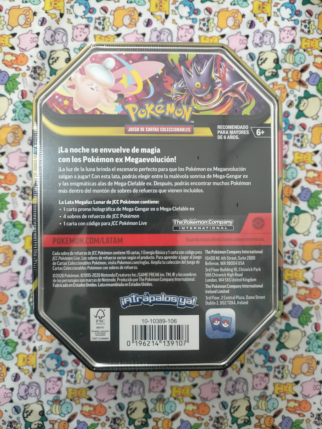 Pokémon TCG - Mega-Gengar EX Tin