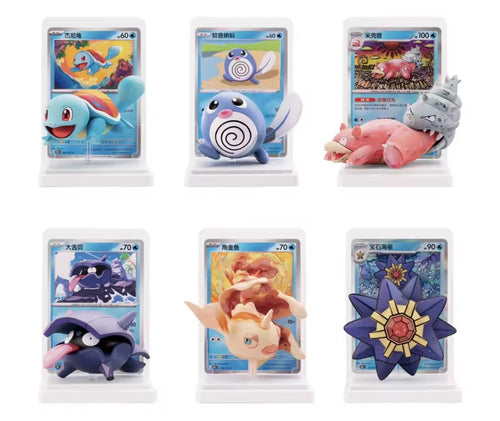 Blind Box -Pokémon TCG Dream Painting Water Ecology Figure Set- Chinese