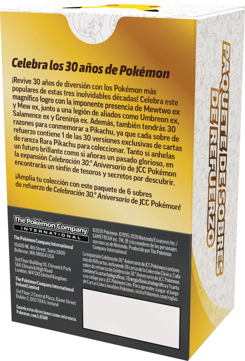 POKEMON TCG 30TH CELEBRATION - BOOSTER BUNDLE ENGLISH